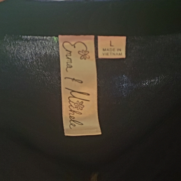 ROMPER, NAVY & GOLD ZIP - Picture 4 of 4